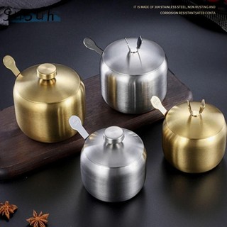 Snsuh Hộp Bảo Quản Chai, Dành Cho Gia Vị Đường Muối Tiêu Bình Gia Vị Inox, Có Nắp Thìa Tiện Ích Nhà Bếp Máy Lắc Gia Vị Đa Năng