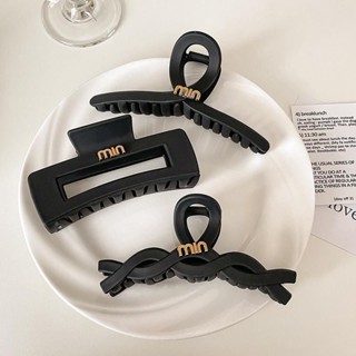 Set 3 Kẹp Tóc Càng Cua Cỡ Lớn Kiểu Hàn Quốc Thời Trang Mùa Hè Xinh Xắn Cho Nữ đính kèm chữ min Women Hoa