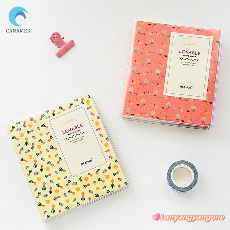 CANAMEK Album Ảnh Hoạt Hình Instax Ảnh Album Ngôi Sao Lưu Trữ Sách KPOP Cho Fujifilm Instax Phim 7s 