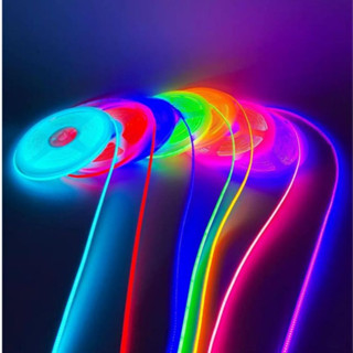  Cuộn dây led sáng Led dây trang trí ô tô dài 10m cuộn 12v 24v   giá cả cuộn 10m  gắn xe khách xe hơi xe tải cực đẹp 