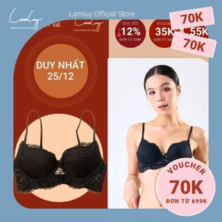 Áo ngực không gọng LAMLUY thiết kế bralette nâng ngực tốt mút dày 1.5cm-2.5cm 1A20NM2