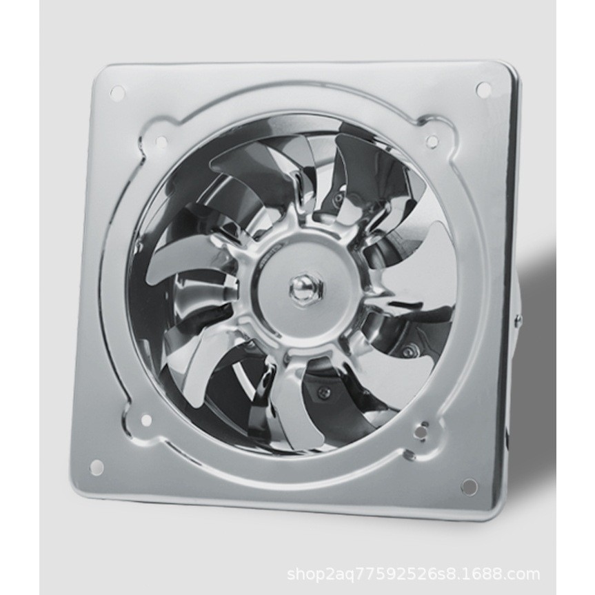 Phiên Bản Inox,Quạt Thông Gió, Quạt hút mùi ... nhà vệ sinh/ Phòng Bếp FD150 / FD200 Công suất 40-80