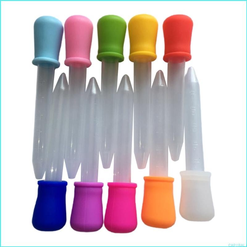 Capi 5ml Nhỏ Giọt Nhựa Bóp Chuyển Pipet Nhỏ Giọt Chất Lỏng Pipet Dropper