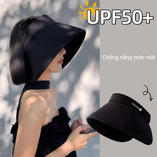 Nón Chống Nắng Chuyên Nghiệp Viền Bao Quanh Nữ Phong Cách Mới Ngoài Trời Full Mặt Rỗng Mũ Chống Ultra