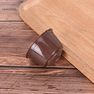 Henghome 1 cốc viên cà phê có thể đổ lại cho dolce gusto nescafe bộ lọc có thể tái sử dụng tfg