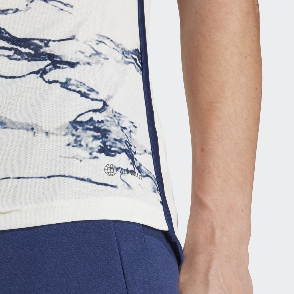 Adidas Bóng đá Áo Đấu Sân Khách Italia 23 Nam trắng HS9896