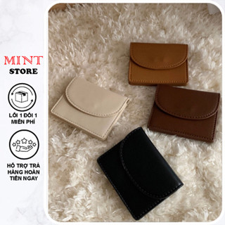 Ví nữ cầm tay sz11 nhỏ gọn 3 ngăn bỏ vừa cc, thẻ,... 1A