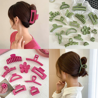Kẹp lật nữ mới kẹp lớn hoa bướm kẹp cá mập kẹp