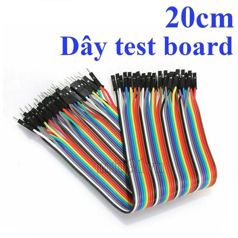 40 Dây Test Board Đực - Cái 20cm (có bán lẻ)