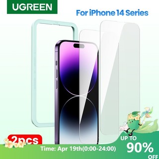 Ugreen Set 2 Kính Cường Lực Toàn Màn Hình 2.5D Dùng Cho iPhone 14 / 13 14 13