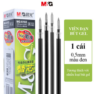 M&g ruột bút gel ruột bút mực nước màu đen ngòi 0.5mm q7 / 6600 / 33109