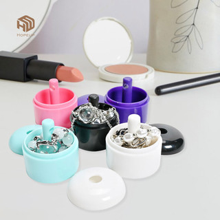 HOPEUP 3 Hộp Đựng Đồ Trang Sức Du Lịch Di Động Có Móc Khóa Hộp Đựng Thuốc Kích Thước Bỏ Túi Hộp Đựng Đồ Trang Sức Cho Vòng Cổ Vòng Cổ Bông Tai Vòng Tay Đồ Trang Sức Thời Trang Dành Cho Nữ