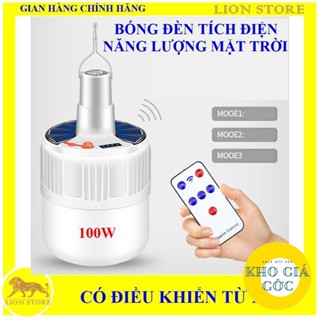 Bóng Đèn LED Tích Điện Có Điều Khiển Từ Xa