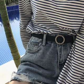 Thắt lưng nữ ulzzang LAGU dây nịt đai váy phong cách Hàn Quốc cao cấp dễ thương nịch quần màu trơn