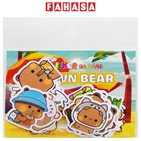 Sticker Đa Năng Brown Bear - Teenage CTE-045