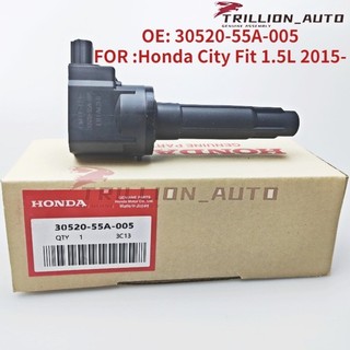 Cuộn dây đánh lửa 30520-55a-005 cho honda city fit 1.5l 2015~2022 30520-55a-0050