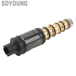 Soyoung AC Compressor Control Valve Replacement Sturdy Metal Stable Electronic for Vehicle