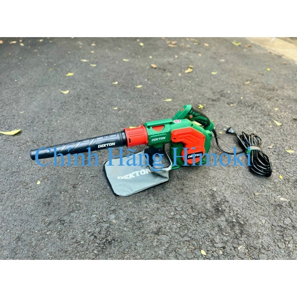 Máy thổi bụi hút bụi 950w chính hãng Dekton DK EB950Rotor dây đồng Chỉnh tốc Dekton chính hãng himok