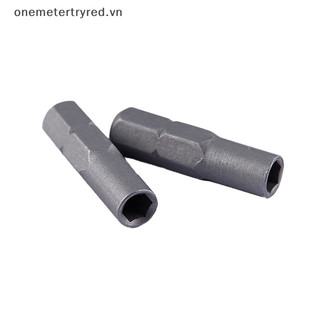 Bộ chuyển đổi mũi tuốc nơ vít Metertryred Micro chèn Bits 6.35mm 1 / 4 "sang giá đỡ lục giác 4mm VN