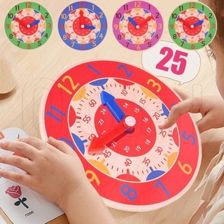 Đồ chơi đồng hồ xếp hình Montessori - Trẻ em giờ phút nhận thức thứ hai - Đồ chơi giáo dục sớm cho trẻ em - Đồ chơi dạy học mầm non - Đồ chơi số thời gian - Hỗ trợ học tập thời gian