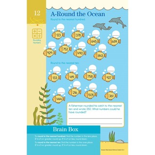 Sách Summer Brain Quest 4 - Get ready for 4th grade ( Chuẩn bị vào lớp 4 dành cho bé từ 8 - 9 tuổi )