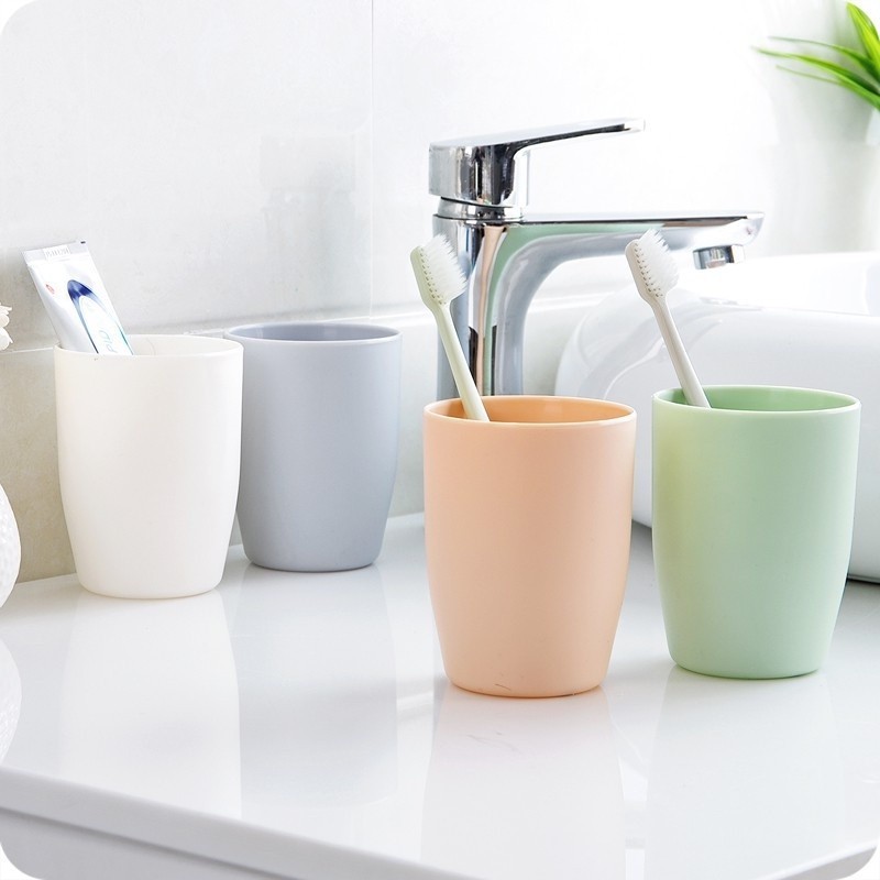 Cốc Đánh Răng Lúa Mạch Đa Sắc An Toàn Cho Sức Khoẻ
