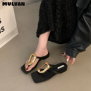 MULVAN dép sandal nữ dép đế cao Thoải Mái Xinh Xắn  Êm ái Màu sắc đa dạng Năng động Cá tính FDL24520W0 23Z240606