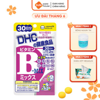 Viên Uống DHC Vitamin B Mix 200mg Bổ Sung Vitamin, Tăng Cường Bảo Vệ Sức Khoẻ Gói 30 Ngày và 90 Ngày