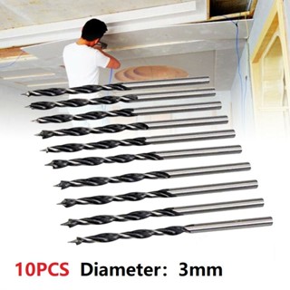 [Herpevn] Mũi khoan gỗ đường kính 10 X 3mm Máy khoan gỗ có gói điểm trung tâm