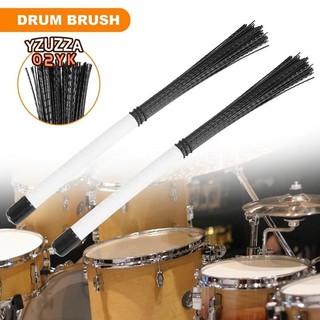 2 Chiếc Cajon Bàn Chải Telescoping Trống Bàn Chải Nylon Gậy Bộ Gõ Cho Jazz Stick Trống Nhạc