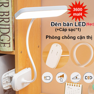 Đèn Học LED  Để Bàn Sạc,Đèn đầu giường đọc sách trong ký túc xá sinh viên,Bảo vệ thị lực của trẻ
