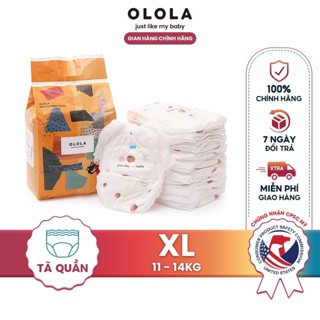 COMBO 3 Bịch Tã/Bỉm Quần Cao Cấp OLOLA Skin Fit Size XL 22 Miếng Hàn Quốc Cho Bé Mỏng Nhẹ, Chống Tràn, Thấm Hút Tốt