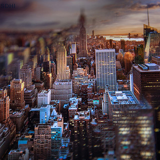 Sdhi Blur Effects Centerfield Split Diopter Filter Camera Prism Photography Filter Foreground Filter Double Half Moon Camera Filter (vn)