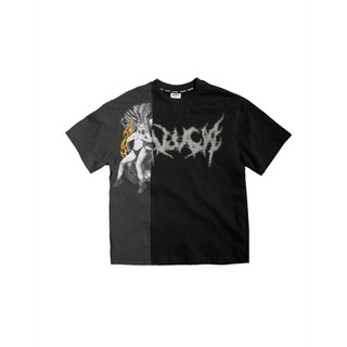 BLVCK - Half patch artwork - Tshirt/ Form oversize, cotton, Unisex