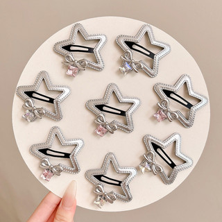 Thời Trang Hàn Quốc Mới Cao Cấp Ngọt Nổ Kẹp Ngôi Sao Năm Cánh Kẹp Tóc Phụ Kiện Tóc