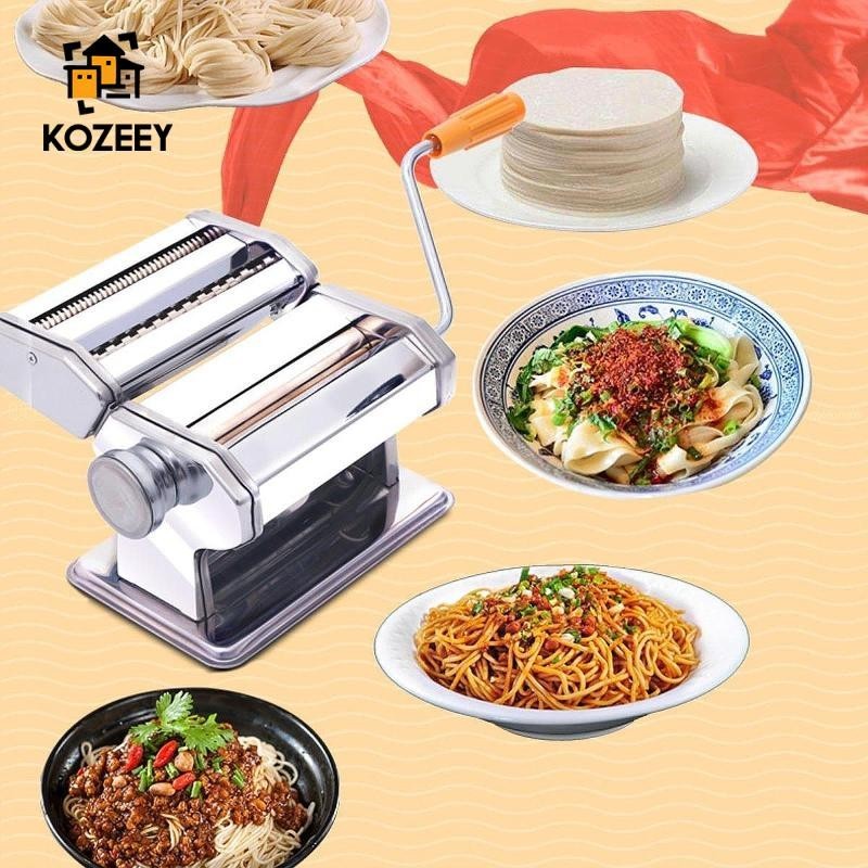Máy làm mì ống và máy cắt cho da bánh bao Pasta Lasagna