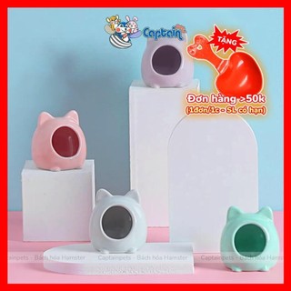 Nhà ngủ sứ hình đầu mèo tai nhọn