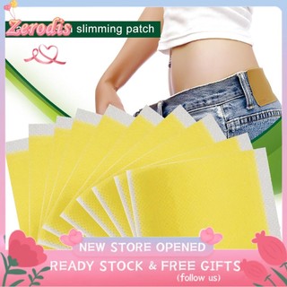 (Ready Stock) Zerodis Set 10 miếng đốt đốt mỡ giảm cân hiệu quả