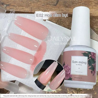 Set sơn Gel Mobray Thạch hồng 6 màu Nude