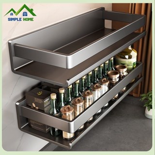 Kệ gia vị treo tường, giá đựng đồ nhà bếp, đũa và giá đựng đồ ăn