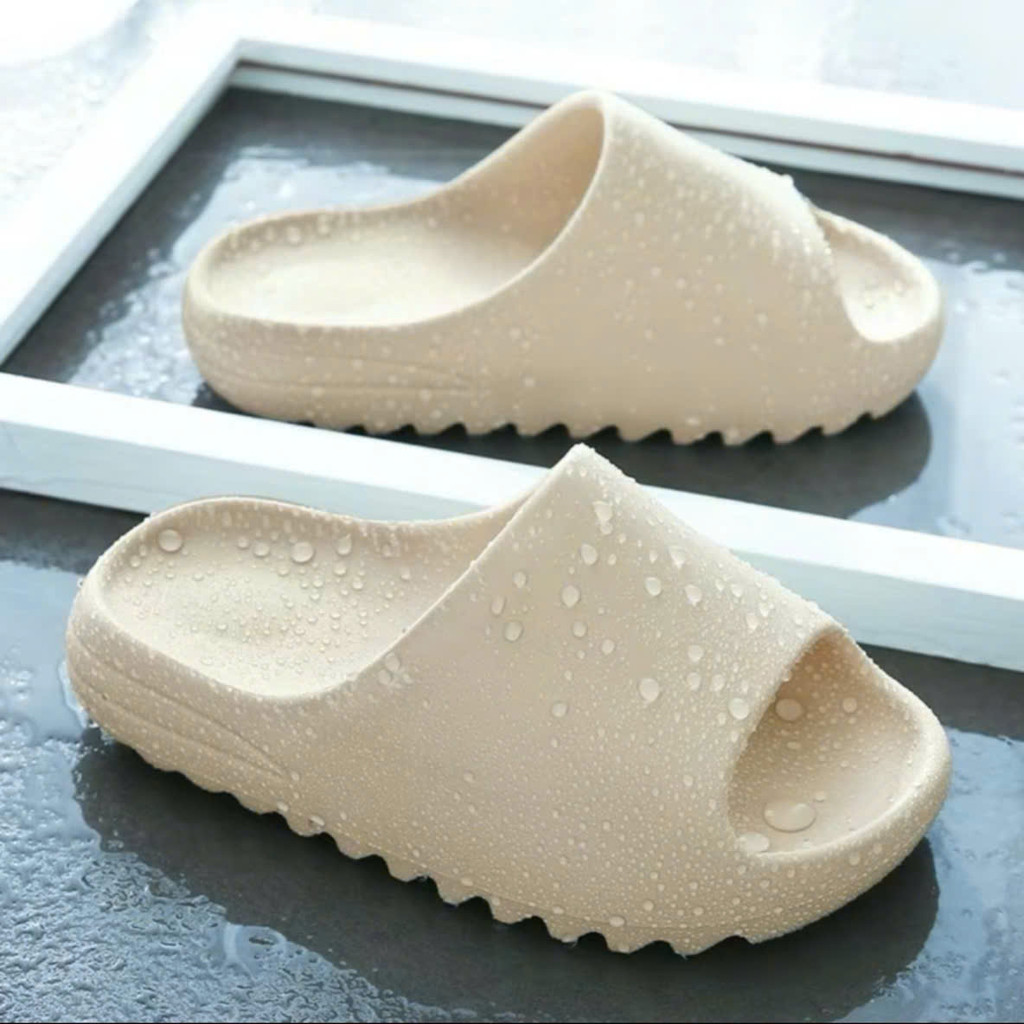 Dép bánh mì nam nữ đơn giản bánh mì răng cưa vân sần nhám tôn dáng Cao Cấp Dày 5 cm