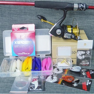   LK HÒA  COMBO ĐẦY ĐỦ LURE CẦN CHEAP MÁY ĐỨNG DAIWA RS COMBO CHUYÊN CÂU LURE CHỈ VIỆC LẮP VÀO VÀ CÂU 