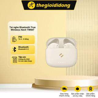 Tai nghe Bluetooth True Wireless HAVIT TW947