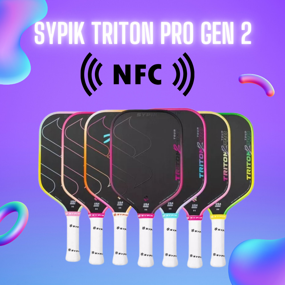 VỢT PICKLEBALL SYPIK TRITON PRO GEN 2 (16mm) CHECK NFC
