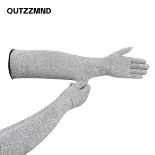 QUTZZMND 1 đôi Găng tay chống cắt hữu ích Chống đâm thủng Cắt HPPE Cut Resistan
