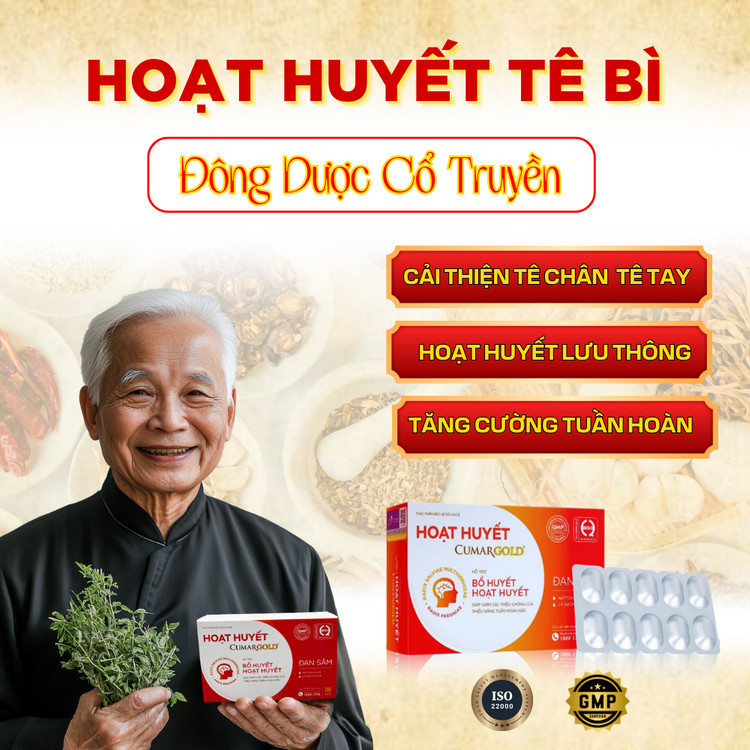 Hoạt huyết tê bì  CumarGold - liulyshop68