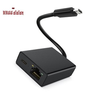 Micro-usb Ethernet Adapter Card Mạng Ethernet Adapter Đen Ethernet Adapter Micro-USB Sang 100M Card Mạng Cho 4K Fire TV Stick Ethernet Switch Router
