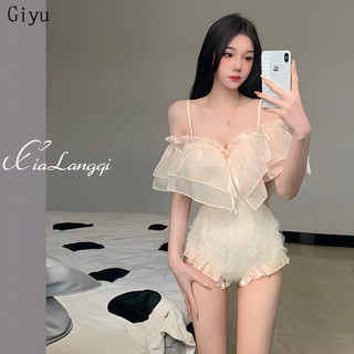 Giyu Bikini Đồ Bơi đồ đi biển bikini kín đáo Thời trang Phóng khoáng chic Năng động WLQ2440RXL 16Z240417