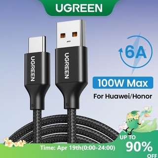 Dây cáp sạc UGREEN 6A5A đa dụng chất lượng cao thích hợp cho Huawei Xiaomi