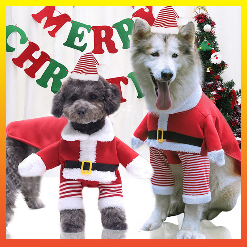 [Calamus] Quần áo thú cưng Trang phục hóa trang Giáng sinh dễ thương cho chó mèo lớn nhỏ